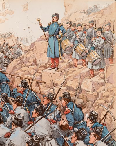 Jacques Marie Gaston Onfroy de Breville dit JOB (1858-1931) - The Drum Major za Napoleona III (1808-1873) Soukromá sbírka od pseudonym for Onfray de Breville Jacques Job