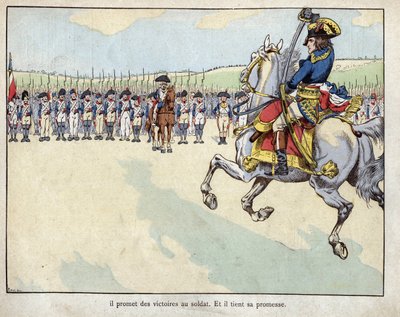 Napoleon je jmenován velitelem francouzské armády v Itálii - 1796 - Napoleon je jmenován velitelem francouzské armády v Itálii, 23.2. od pseudonym for Onfray de Breville Jacques Job