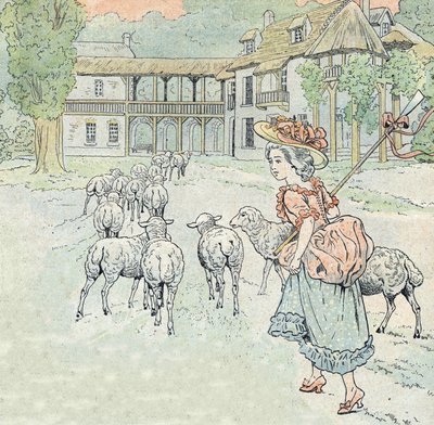 Píseň: Prší, prší pastýřko od pseudonym for Onfray de Breville Jacques Job