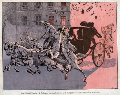 Útok na rue Saint Nicaise od pseudonym for Onfray de Breville Job