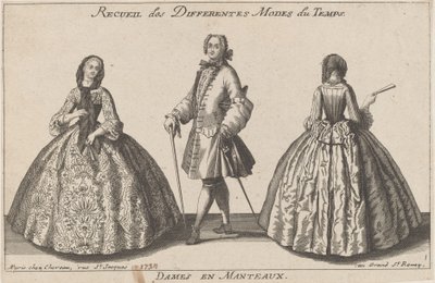 Dámy v kabátech od published by Jacques Chéreau
