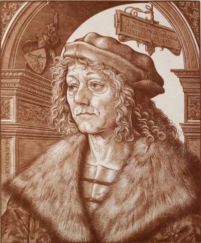 Portrét Johannese Paumgartnera, 1512 od the Elder Hans Burgkmair