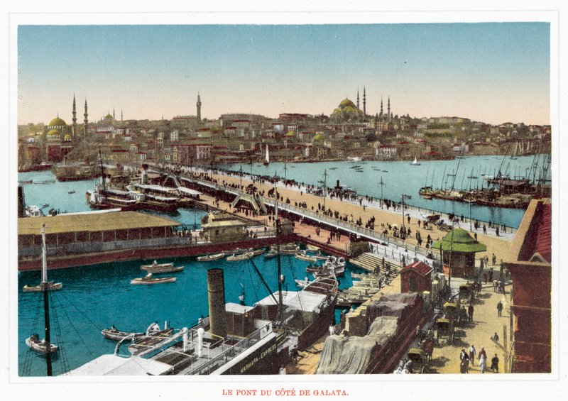 Galatský pobřežní most (barevná fotografie) od European Photographer