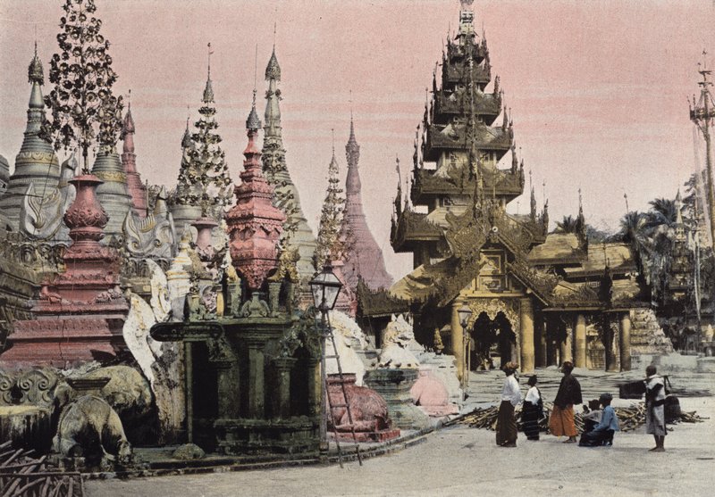 Rangún, Pagoda De Choue Dagoun od European Photographer