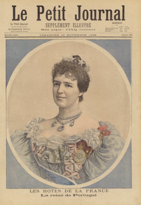 Hosté Francie: Královna Portugalska od French School