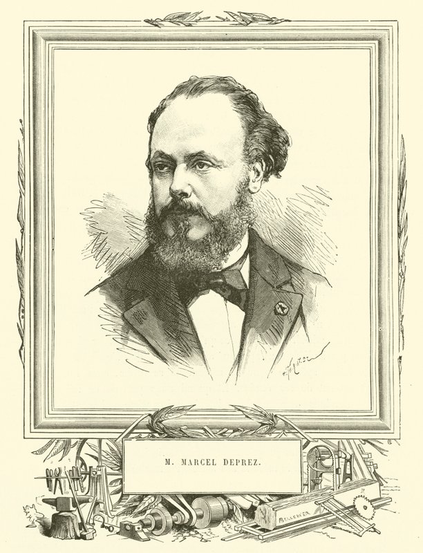 M Marcel Deprez od French School