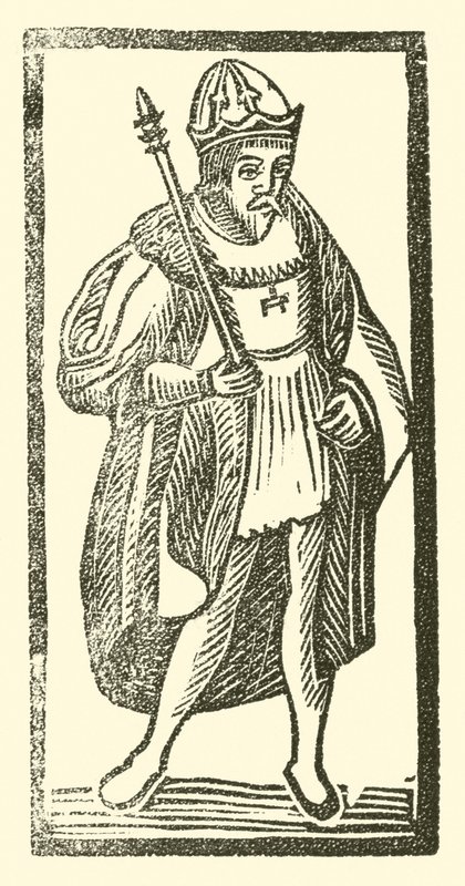 Ilustrace k The Roxburghe Ballads (dřevořez) od (after) English School