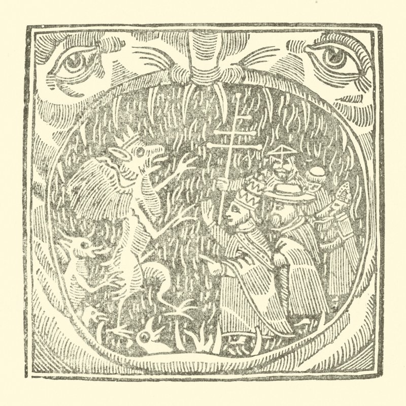 Ilustrace k The Roxburghe Ballads (dřevořez) od (after) English School