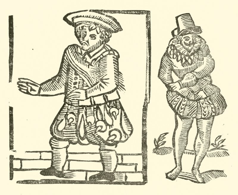 Ilustrace k The Roxburghe Ballads (dřevořez) od (after) English School