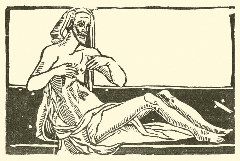 Ilustrace k The Roxburghe Ballads (dřevořez) od (after) English School