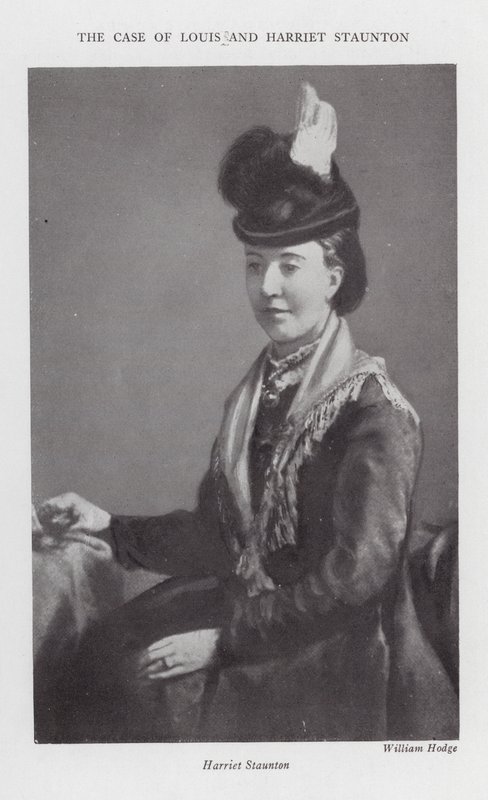 Případ Louise a Harriet Stauntonových (litografie) od (after) English photographer