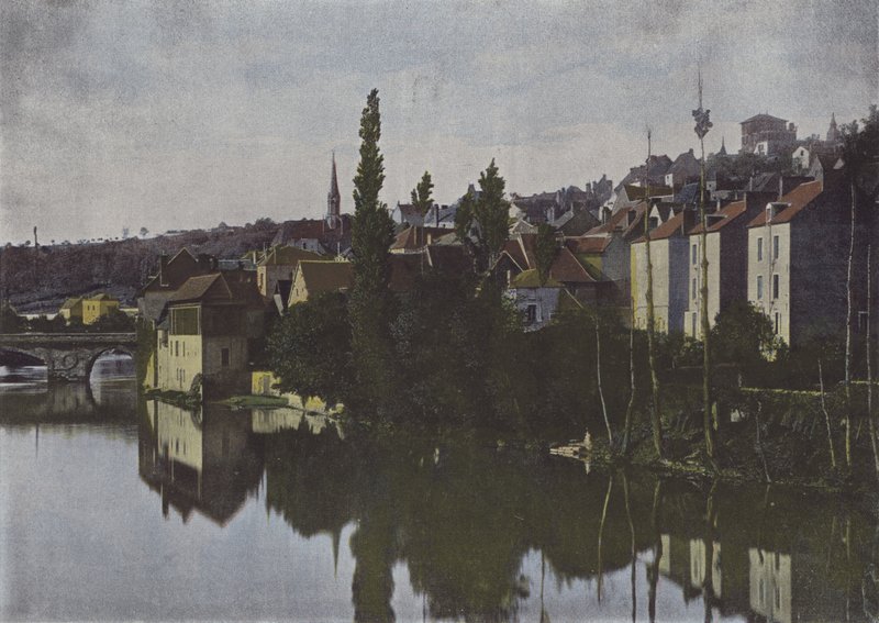 Argenton-sur-Creuse (barevná fotografie) od (after) French Photographer
