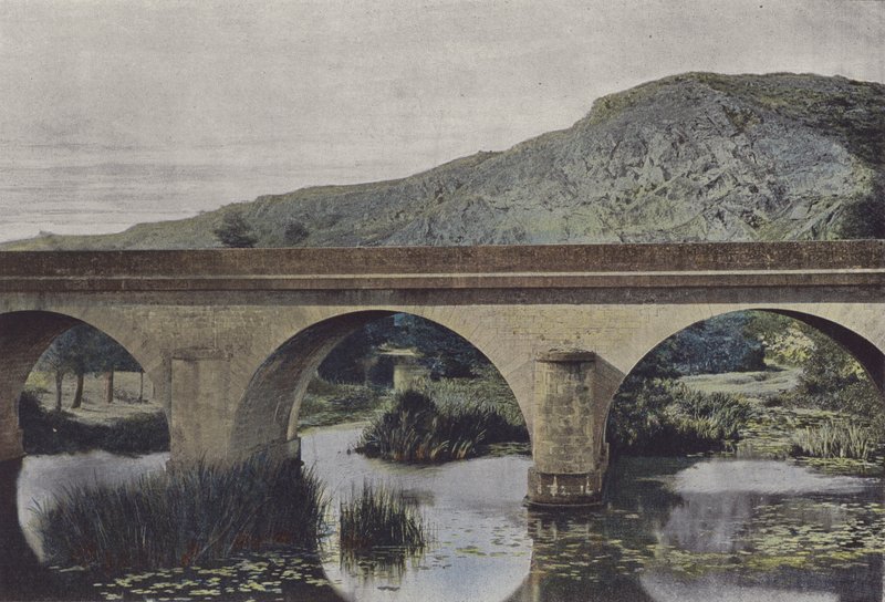 Beaulieu, Le Pont Barre (barevné foto) od (after) French Photographer