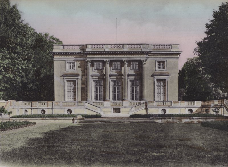 Le Petit Trianon, Malý Trianon (barevné foto) od (after) French Photographer