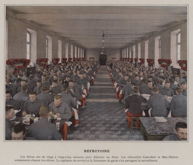 Refectoire (barevné foto) od (after) French Photographer