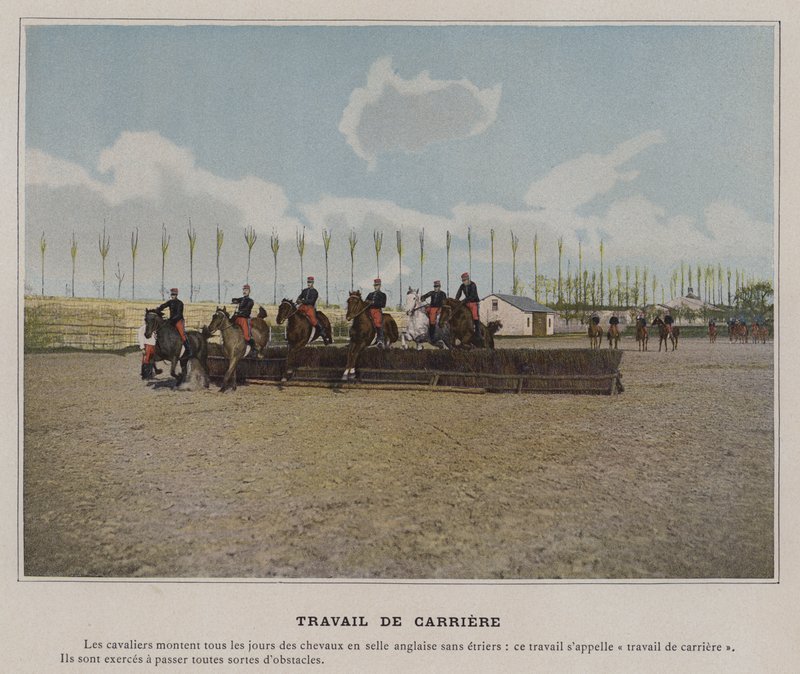 Travail de Carriere (barevná fotografie) od (after) French Photographer