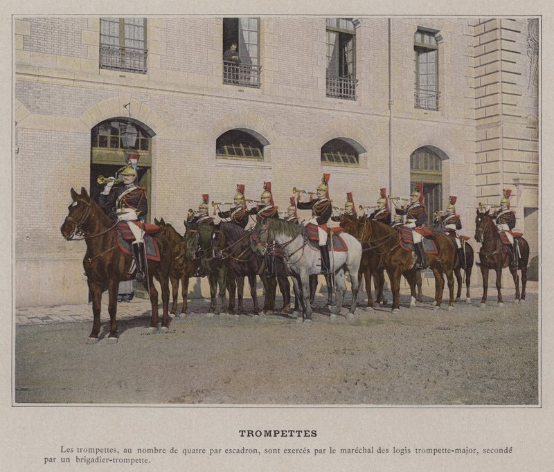Trompety (barevné foto) od (after) French Photographer