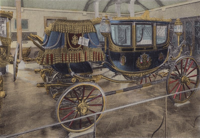 Voiture du Czar, Carriage of Carriage (barevné foto) od (after) French Photographer