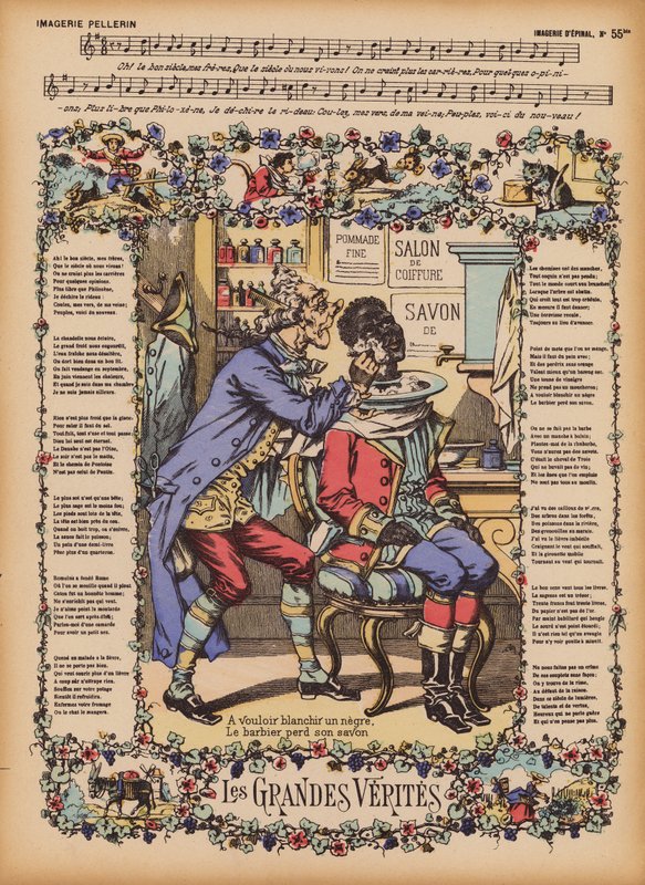 Les Grandes Verites (kolorovaná rytina) od (after) French School