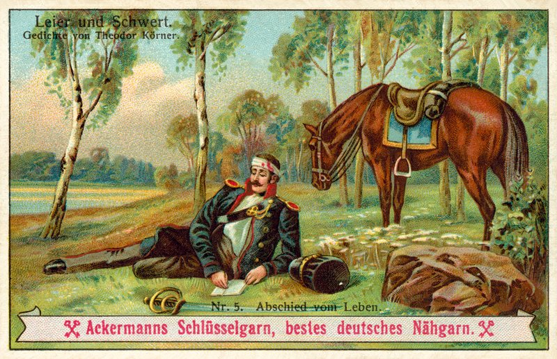 Loučení se životem (chromolitho) od (after) German School