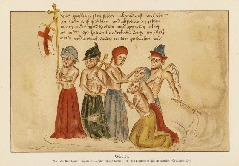 Flagellants od (after) German School