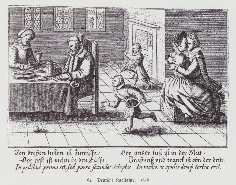 Německá karikatura od (after) German School
