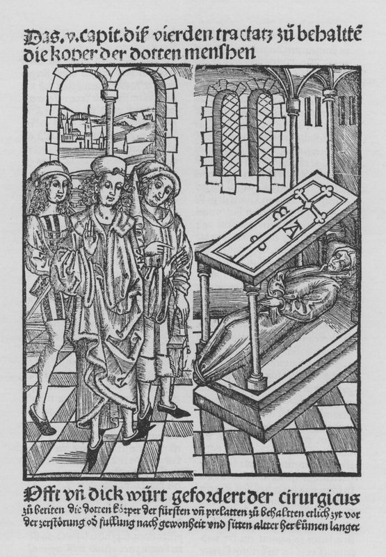 Kniha Cirurgia od Hieronyma Brunschwiga (litho) od (after) German School