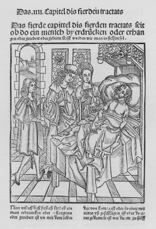 Kniha Cirurgia od Hieronyma Brunschwiga (litho) od (after) German School