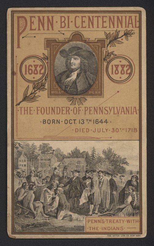 Dvousté výročí založení Pensylvánie, 1882 od American School