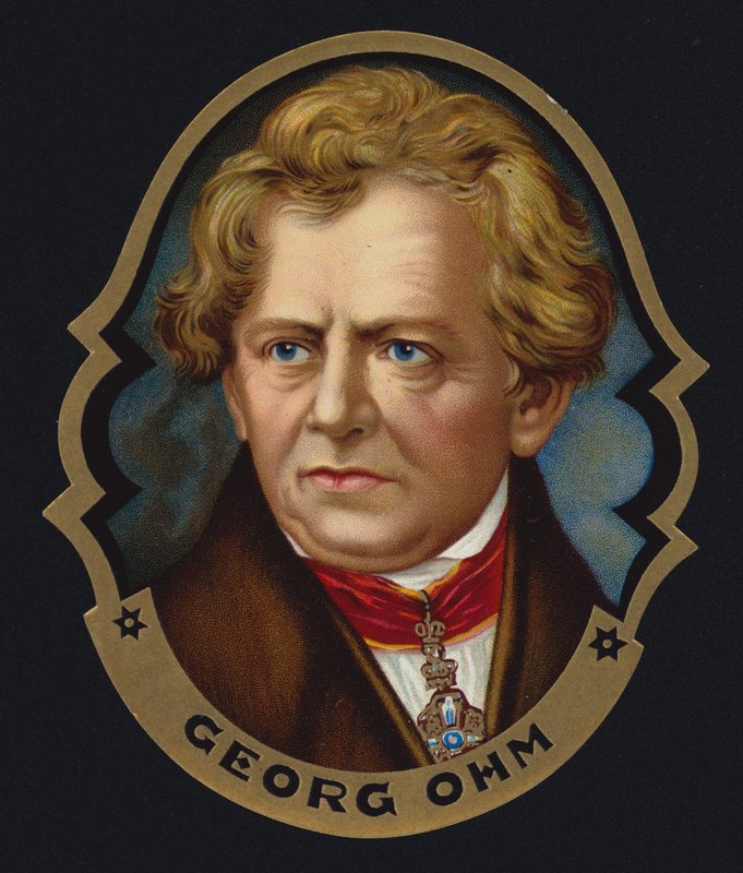 Cigar Label, Georg Ohm od American School