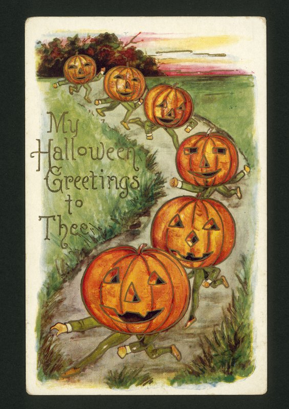 Halloween karta od American School