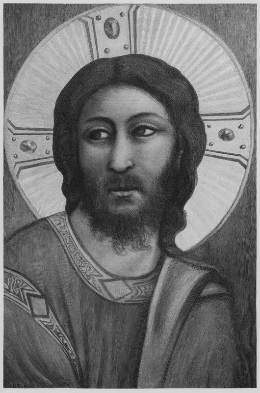 Hlava Krista, Giotto od American School