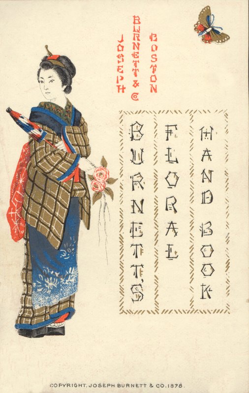 Japonka, Burnetts Floral Handbook, 1878 od American School
