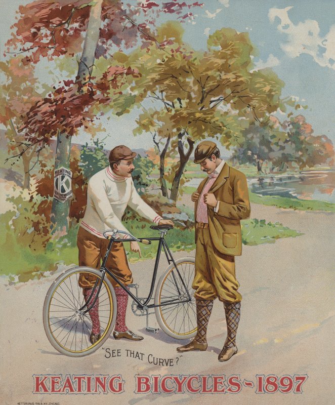 Keating Bicycles, 1897 od American School