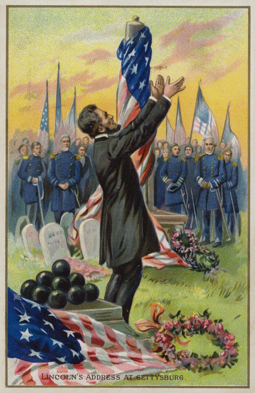 Lincolnova adresa v Gettysburgu od American School