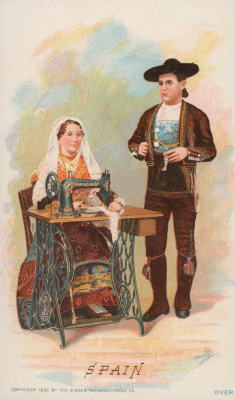 Šicí stroj, Španělsko od American School