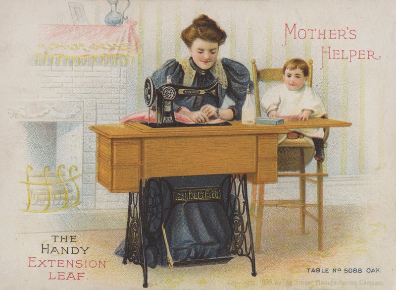 Šicí stroj Singer, The Handy Extension Leaf, Mothers Helper od American School