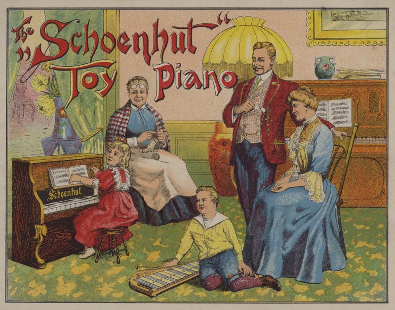 Hrací klavír Schoenhut od American School