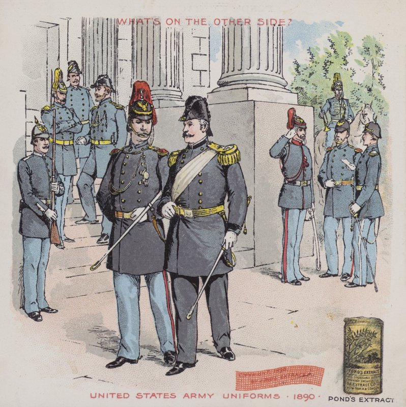 Uniformy armády Spojených států, 1890 od American School