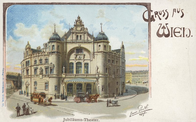 Občanské divadlo císařského jubilea, Vídeň od Austrian School