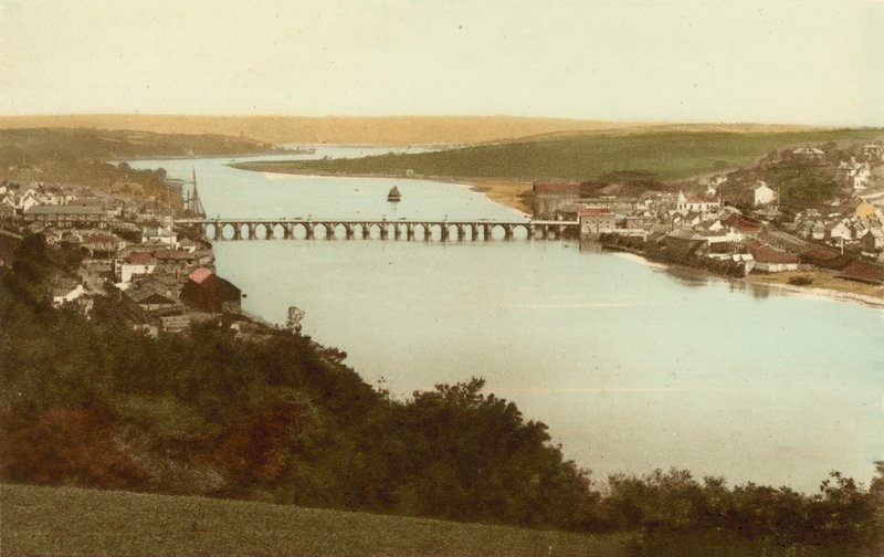 Bideford, řeka od English Photographer