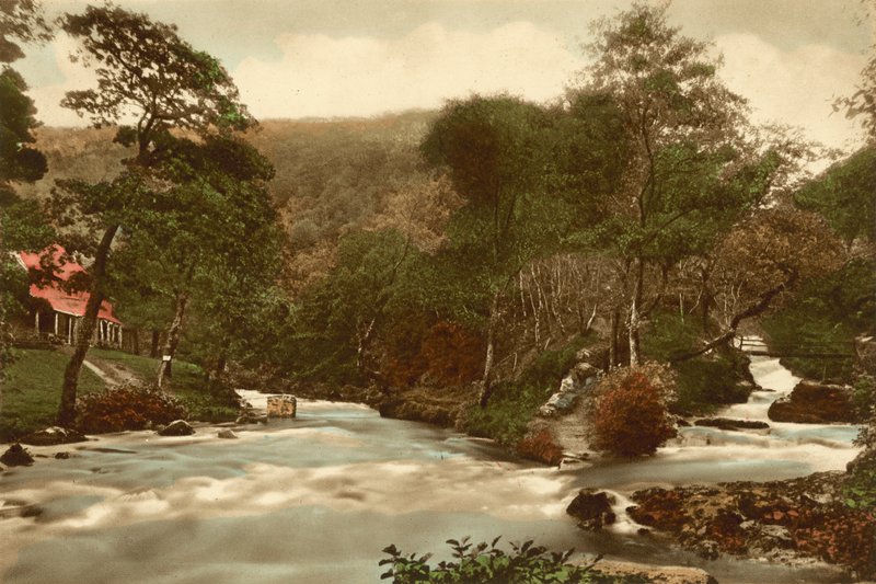 Lynmouth, Watersmeet od English Photographer