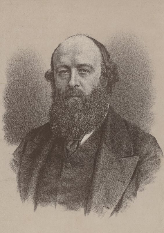 Robert Gascoyne-Cecil, 3. markýz ze Salisbury, britský premiér 1885-1886, 1886-1892 a 1895-1902 od English Photographer