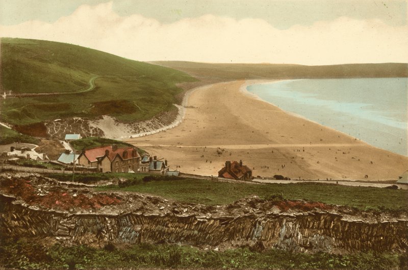 Woolacombe, písky z Mortehoe od English Photographer