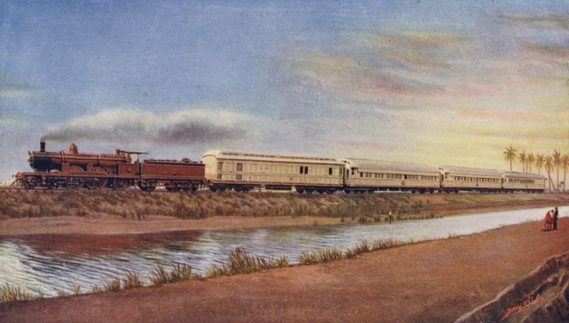 Egyptian Train-de-luxe, Cairo-Luxor Express, Egyptská železniční správa od English School