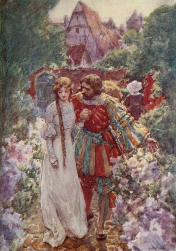 Faust a Markéta v zahradě od English School