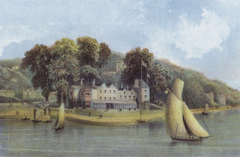 Přehlídka a klubovna, West Cowes od English School