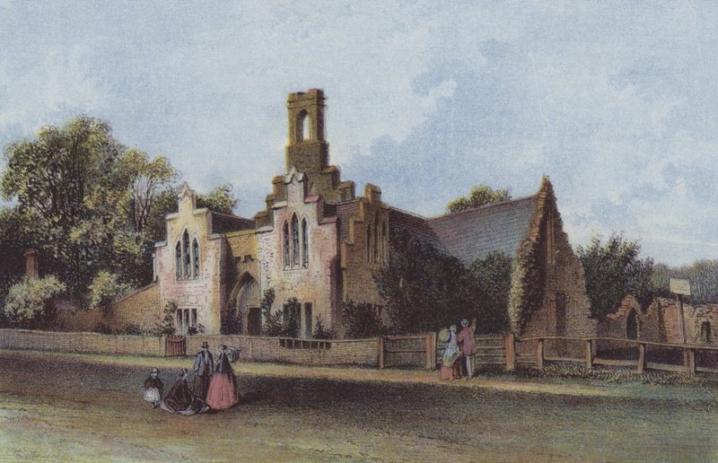 Quarr Abbey od English School