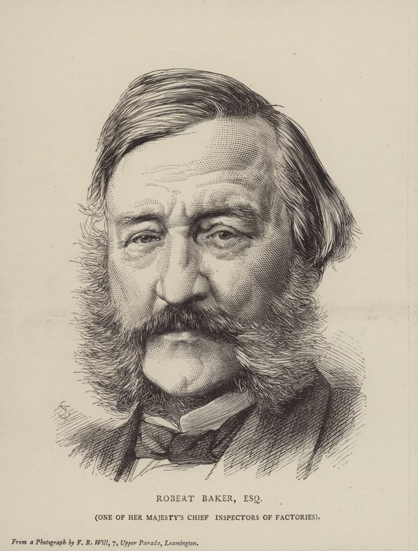 Robert Baker, britský inspektor továren od English School