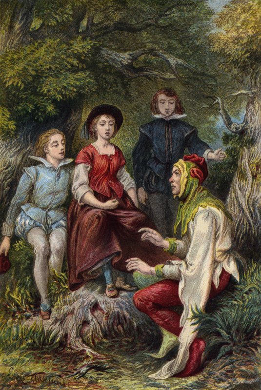 Shakespeare, jak se vám líbí, dějství V, scéna 3 od English School